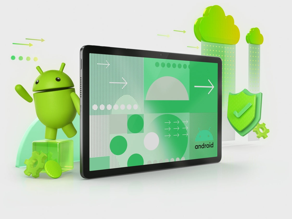 Lenovo Tab Tb311fu 4+128gb Wifi 10.1" Luna Grey + Clear Case Eu