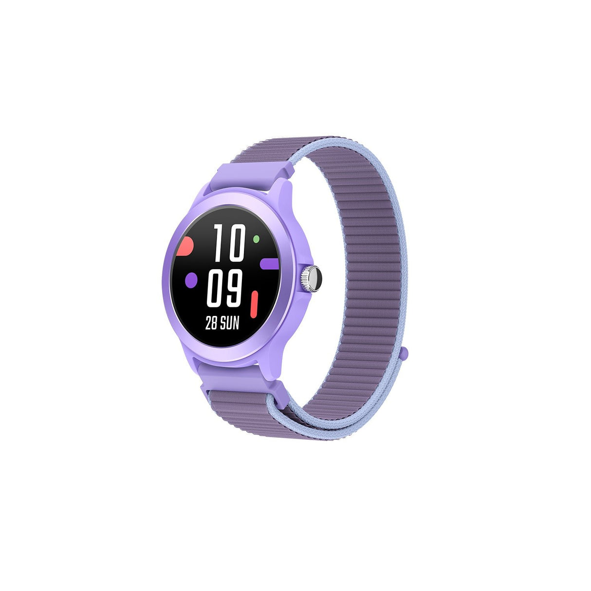 EAN 8436609912543 - SPC Smartee Duo Vivo 3,23 cm (1.27") IPS 42 mm Digital 360 x 360 Pixeles Pantalla táctil Púrpura imagen 3
