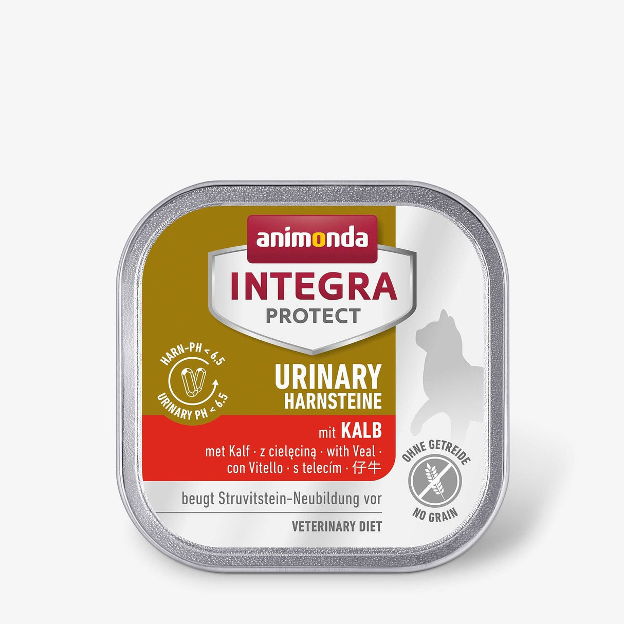 Animonda Integra Protect Harnsteine ??Para Un Gato Sabor: Ternera - Bandeja 100g
