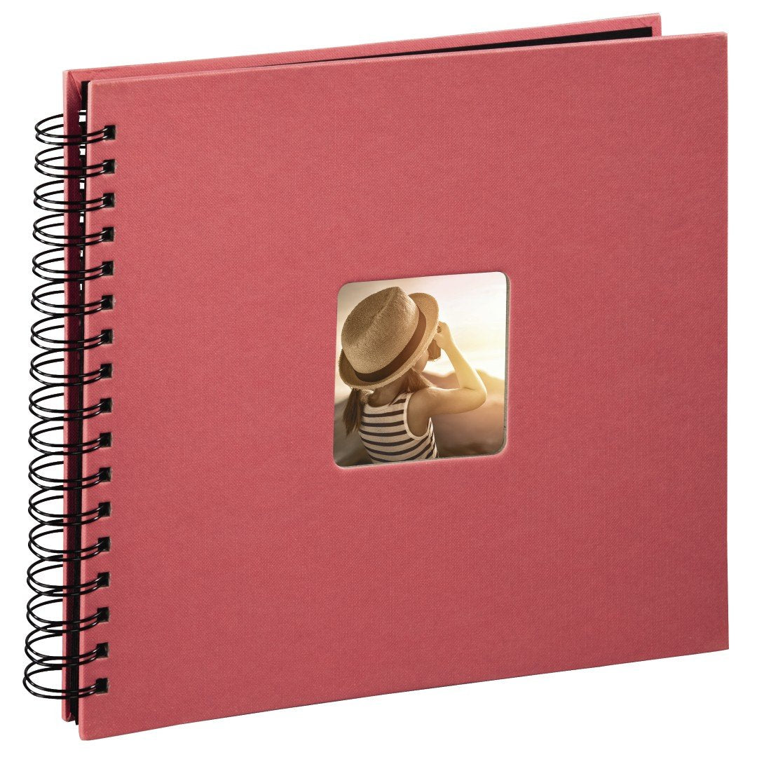 Hama Fine Art Wire-O Flamingo 28x24 50 Black Pages 2556