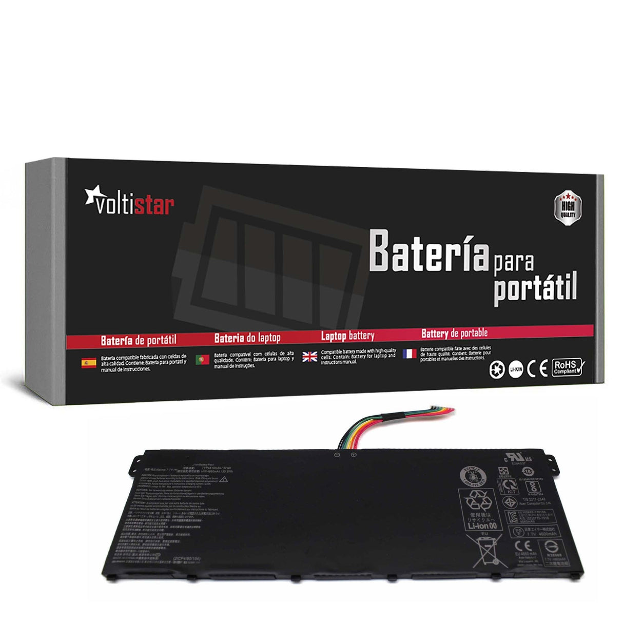 Batería Para Portátil Acer Aspire A315-51 Ap16m5j
