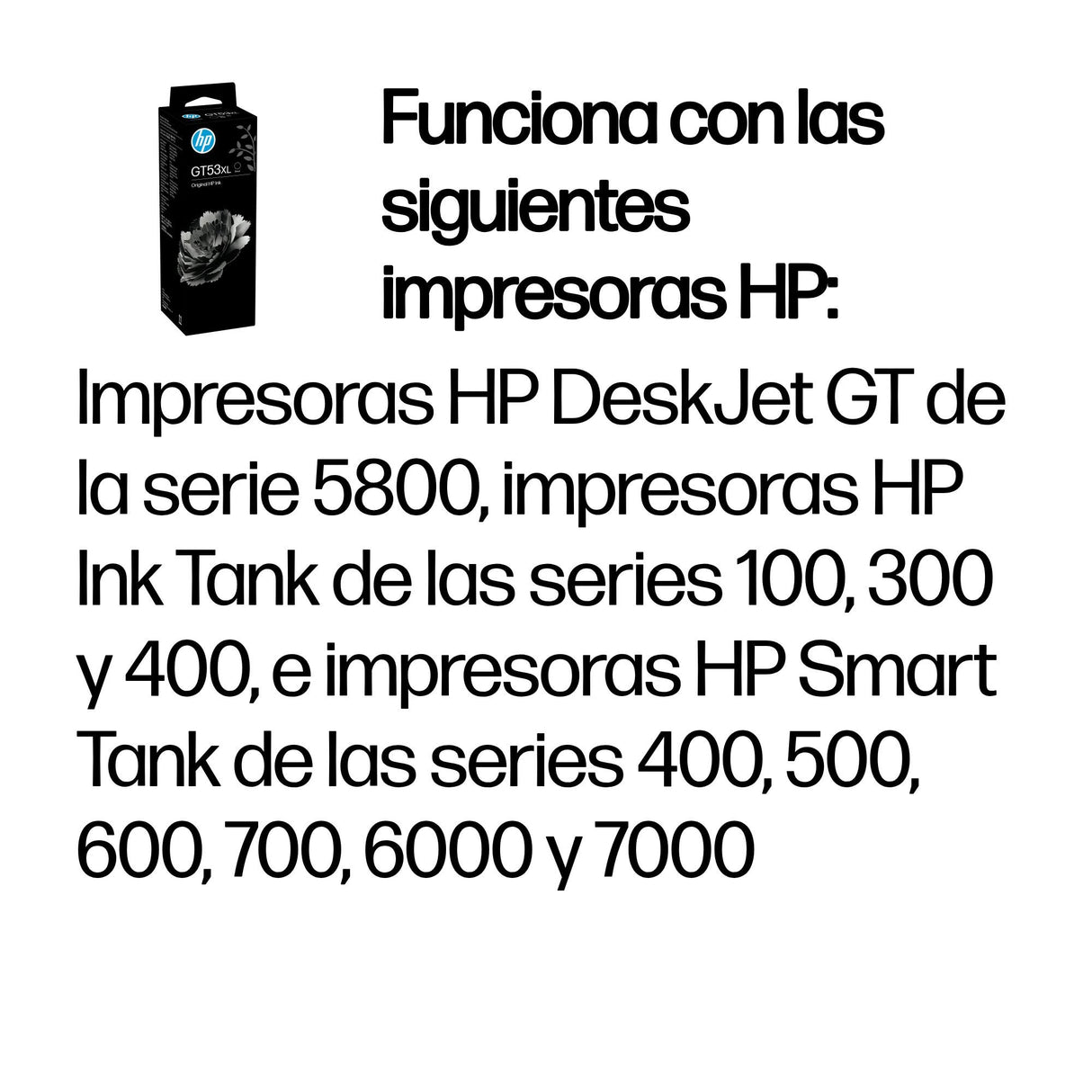 EAN 0192545270656 - HP GT53XL 135ml Black Original Bottled Ink Crtg for Ink Tank Plus andPremium Series Printers imagen 2