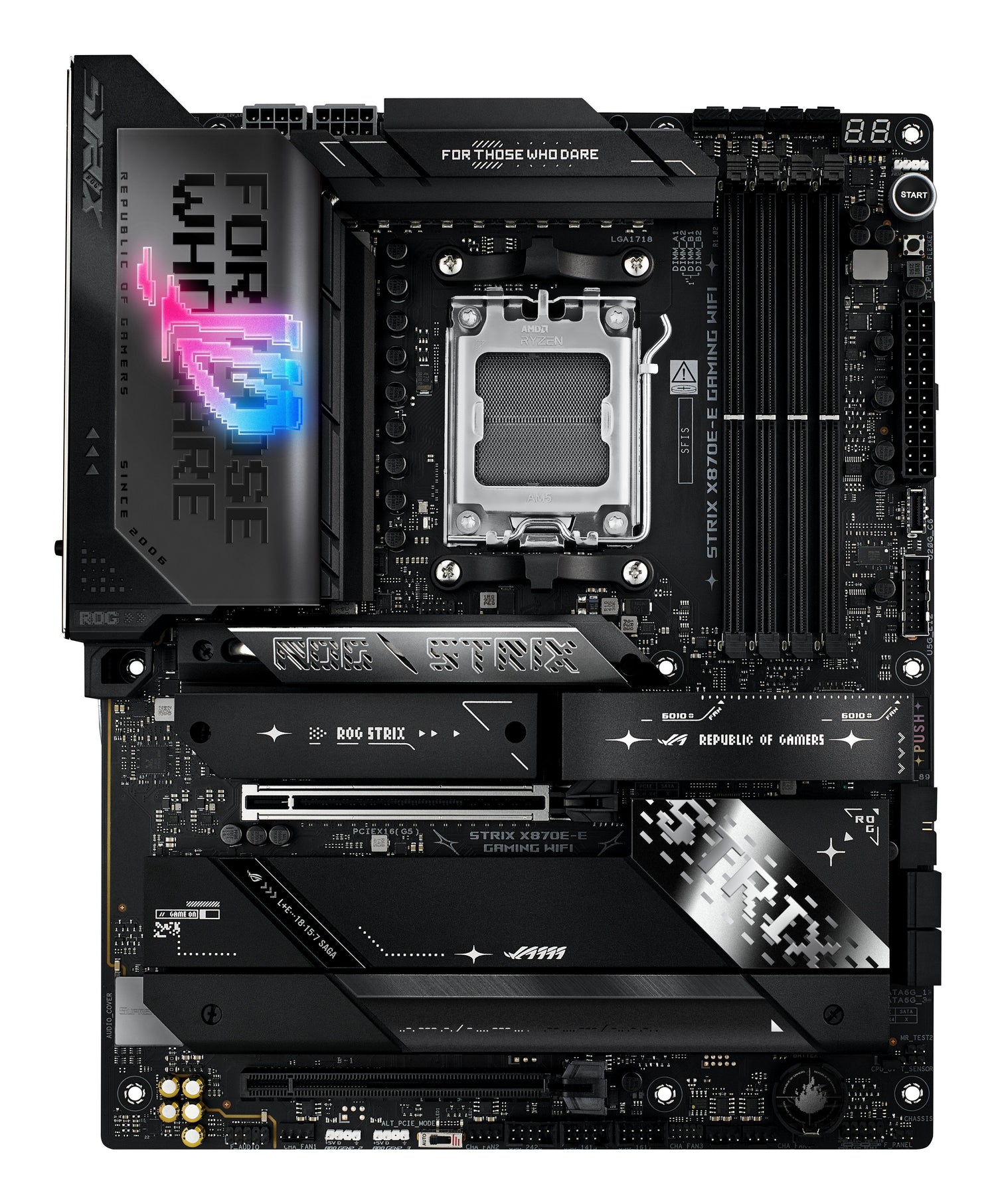EAN 4711387724163 - ASUS ROG STRIX X870E-E GAMING WIFI AMD X870E Zócalo AM5 ATX imagen 2