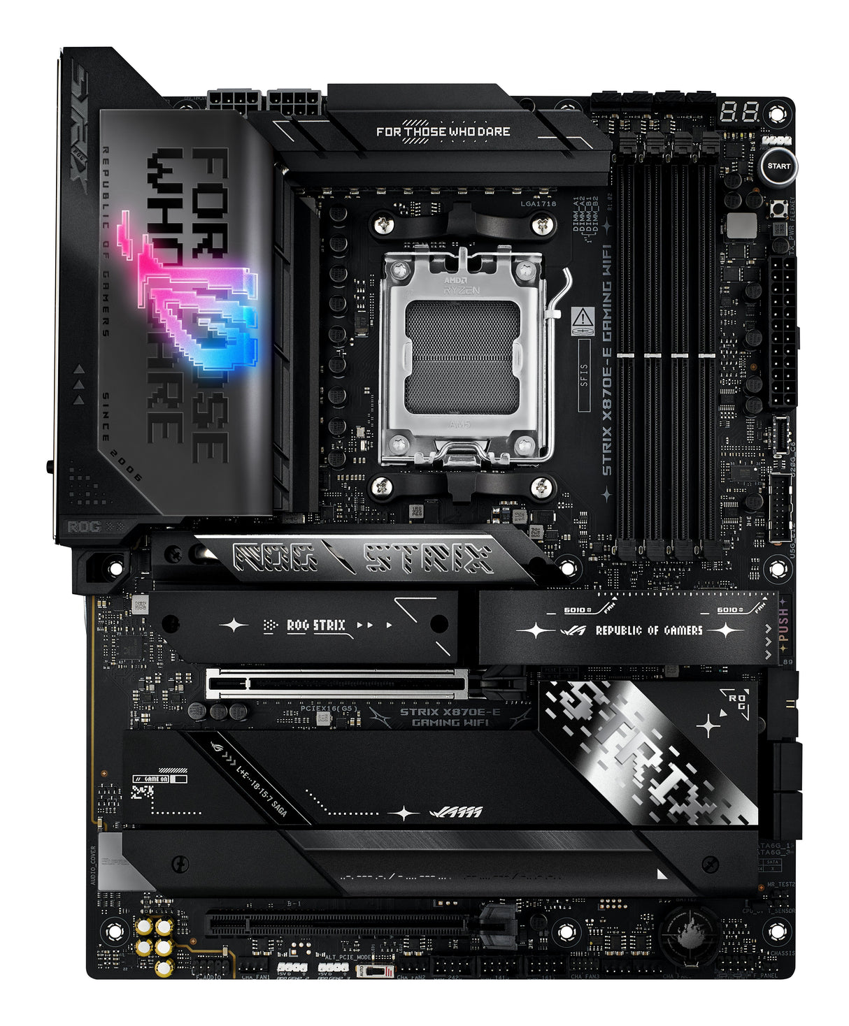 EAN 4711387724163 - ASUS ROG STRIX X870E-E GAMING WIFI AMD X870E Zócalo AM5 ATX imagen 3