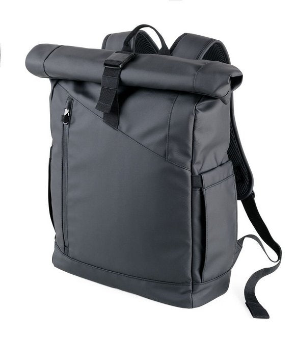 Troika Roll Top Rucksack Troika Negro Roll Top