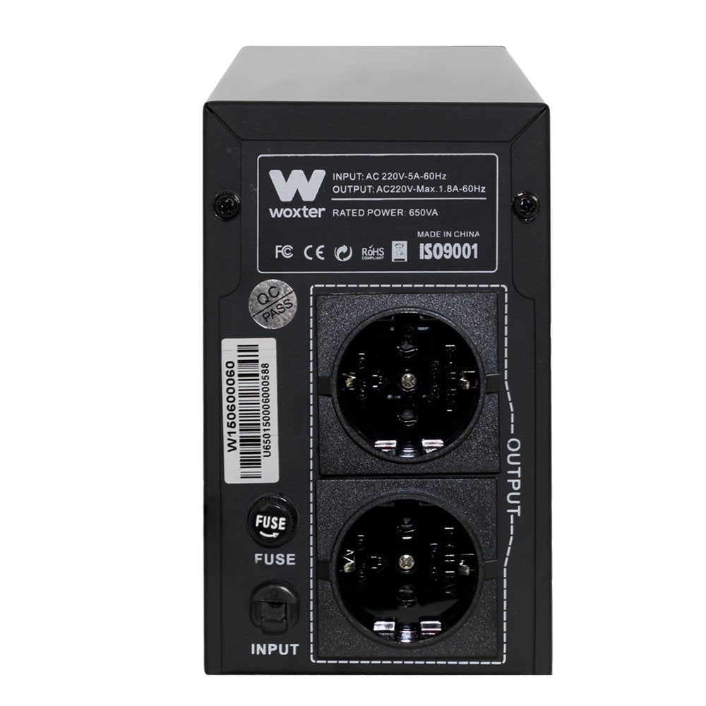 Sai Línea Interactiva Woxter Ups 650 Va 650va-360w 2 Salidas Formato Torre