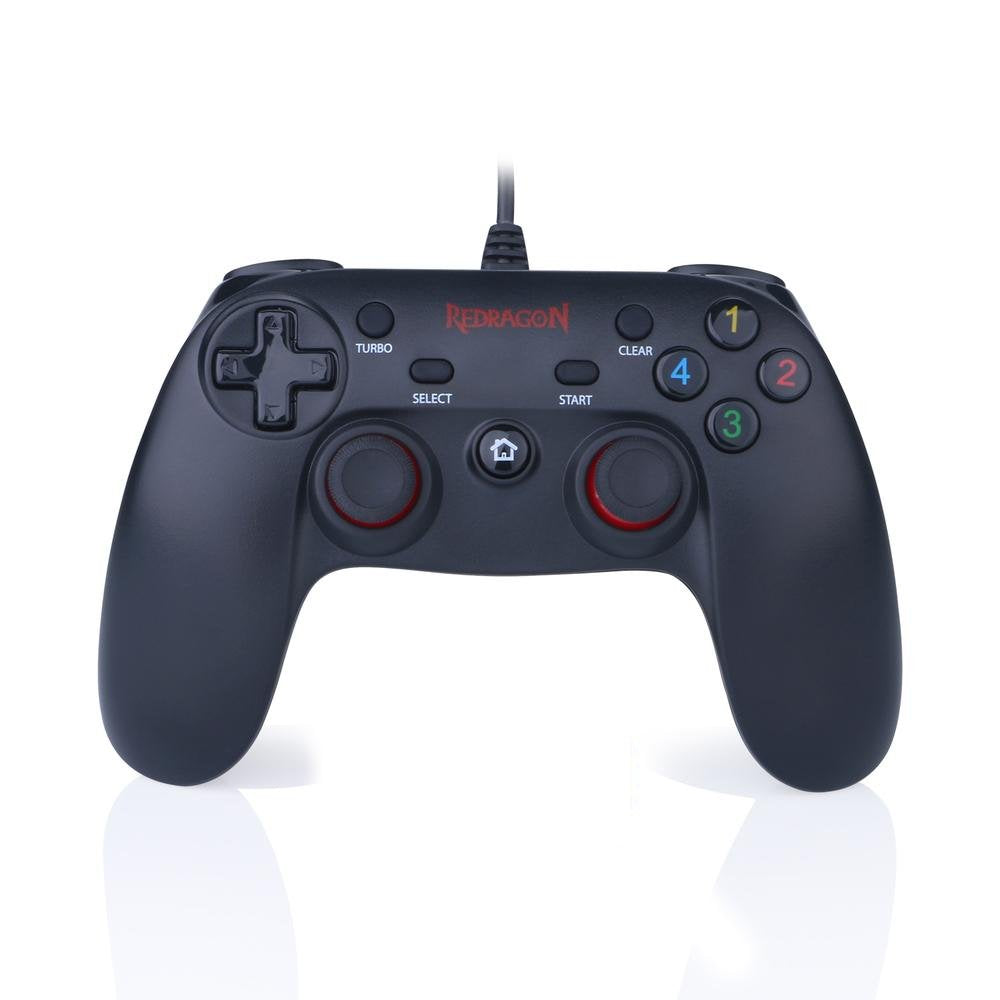 Redragon G807 Gaming Controller Gamepad Android,Pc,Playstation,Playstation 2,Playstation 3 Usb Black