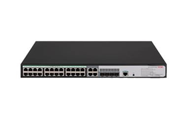 EAN 6934648043270 - H3C S5120V3-28P-HPWR-LI Gestionado L3 Gigabit Ethernet (10/100/1000) Energía sobre Ethernet (PoE) Negro, imagen 1