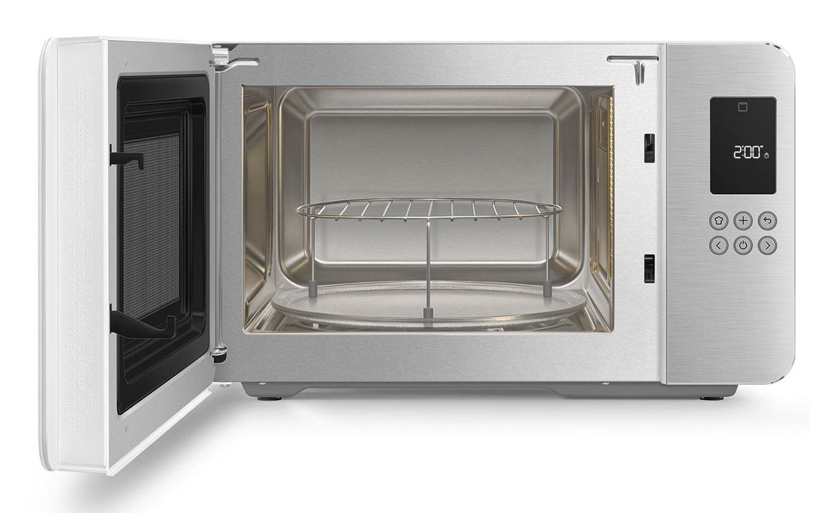 Smeg Mikrowelle M. Grill Moc01whmeu, 4 Fkt, 1900w, Mattweiss
