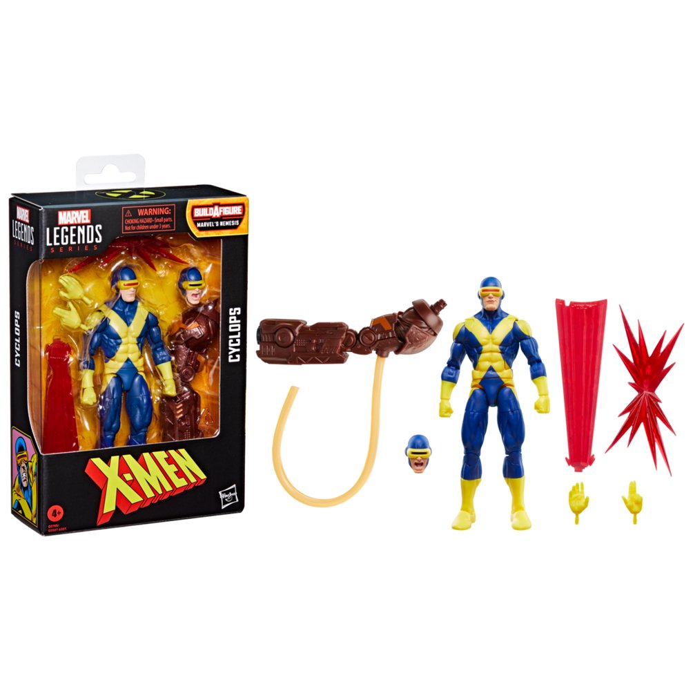 Figura Hasbro Marvel Legends Series Build A Figure Marvels Nemesis X Men Cyclops