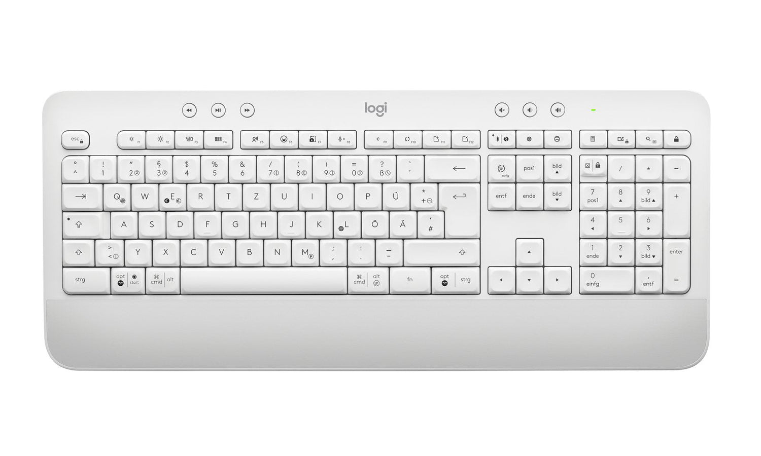 EAN 5099206105683 - Logitech 920-010967 teclado Oficina Bluetooth QWERTZ Alemán Blanco imagen 4