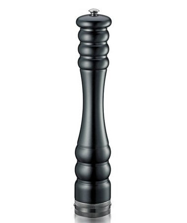 Molinillo De Pimienta Zassenhaus Munich Madera De Haya Negro/Inox