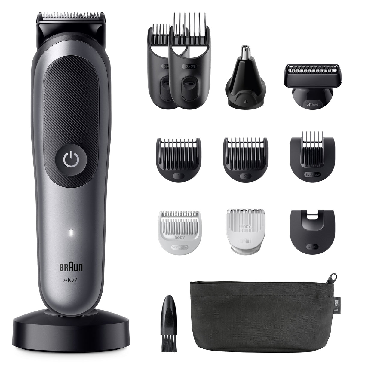 Barbero Braun Multi Groomer Aio7560 Blkspcgry