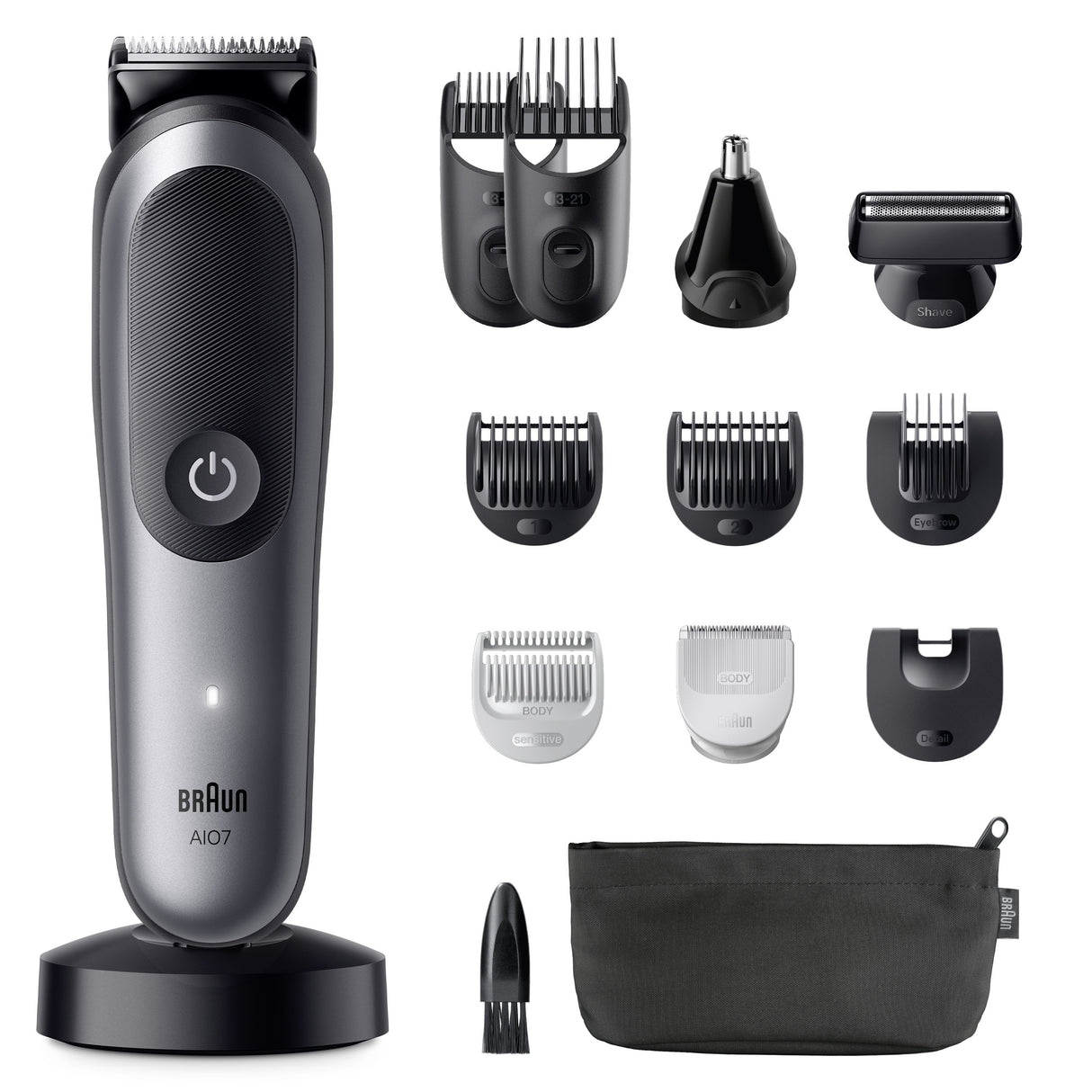 EAN 8700216429030 - Braun 80789908 cortadora de pelo y maquinilla Gris Oscuro 21 Ión de litio imagen 3