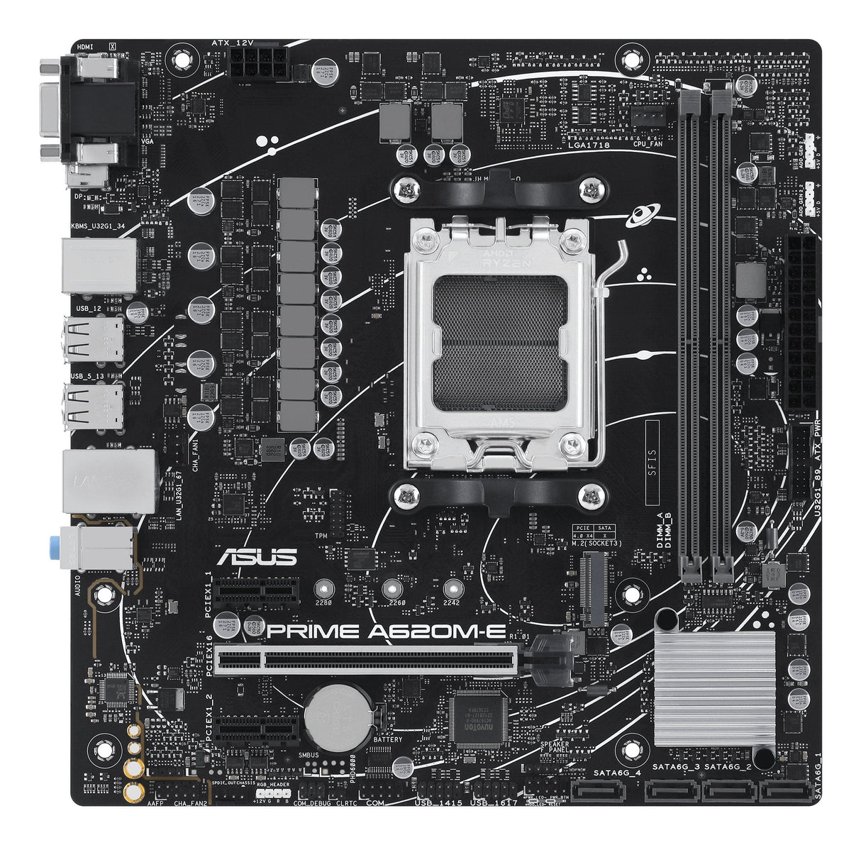 EAN 4711387236772 - ASUS PRIME A620M-E-CSM AMD A620 Zócalo AM5 micro ATX imagen 2