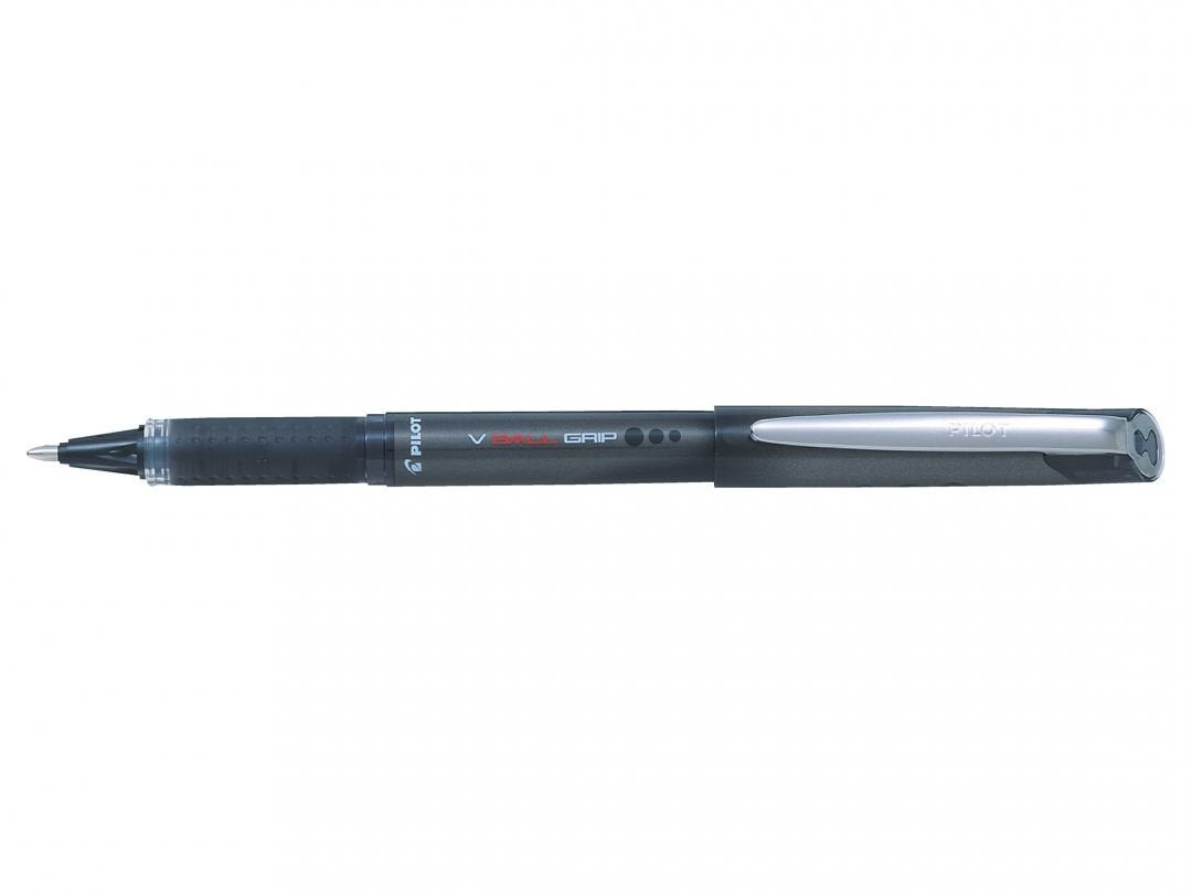 Pilot V-Ball Grip 10 (B) Bolígrafo Roller - Schreibfarbe Negro