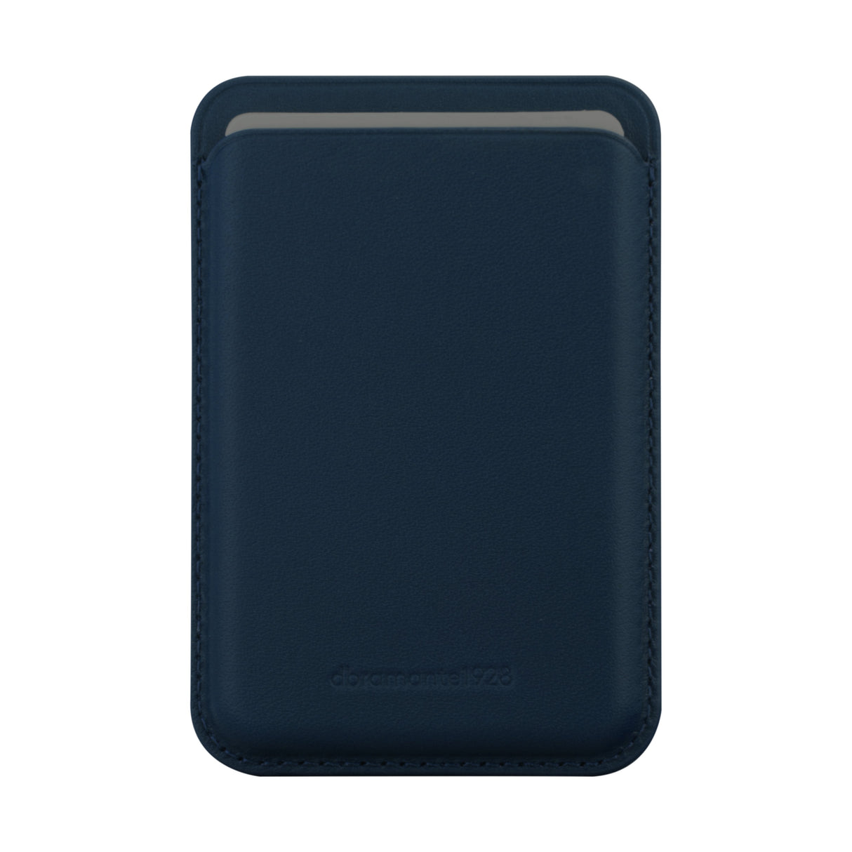 Dbramante1928 Billetera Para Teléfono Móvil / Tarjeta De Crédito Compatibilidad Con Magsafe Cuero De Grano Entero Azul