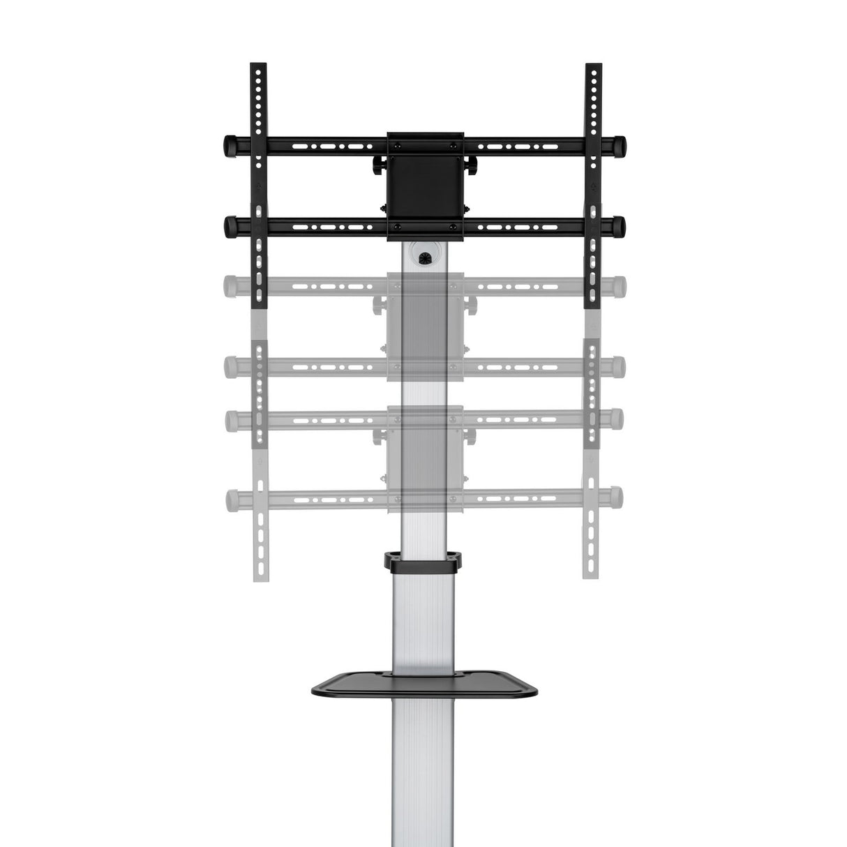 EAN 8436574709087 - AISENS FT86TRE-197 soporte para pantalla de señalización 2,18 m (86") Negro, Plata imagen 5