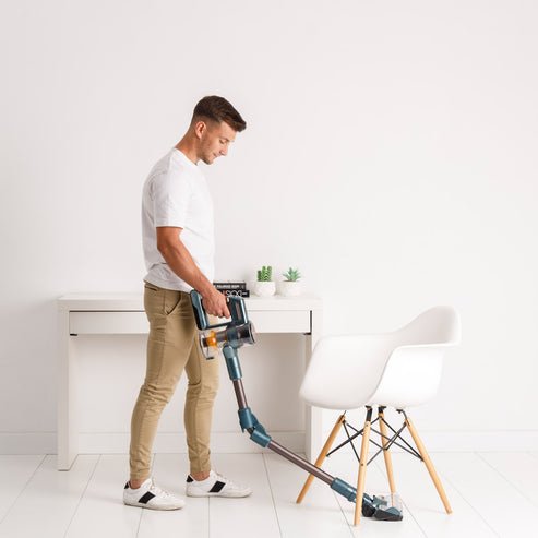 EAN 8414234489470 - Taurus Homeland Digital Flex Aspiradora escoba 2 en 1 Batería Secar Ciclónico, HEPA Sin bolsa 0,5 L Negro imagen 5