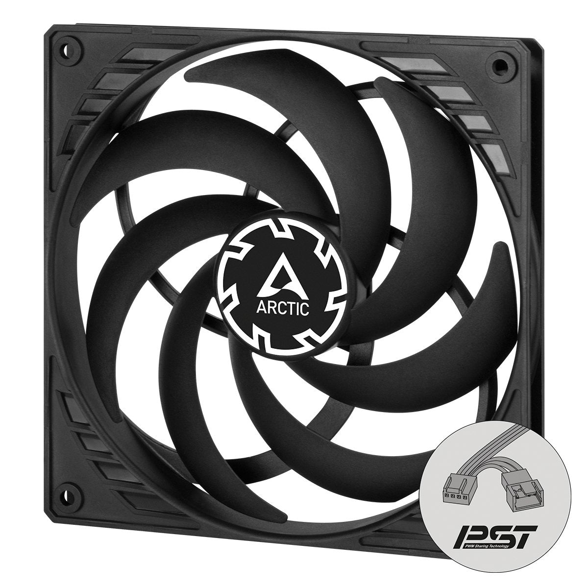 EAN 4895213703871 - ARCTIC P14 Slim PWM PST Carcasa del ordenador Ventilador 14 cm Negro 1 pieza(s) imagen 2