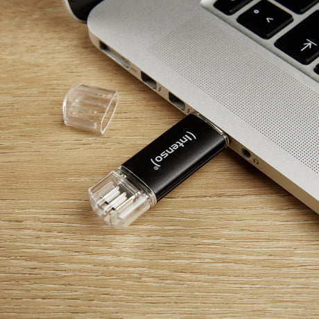 EAN 4034303031238 - Intenso 3539480 unidad flash USB 32 GB USB Type-A / USB Type-C 3.2 Gen 1 (3.1 Gen 1) Antracita imagen 5