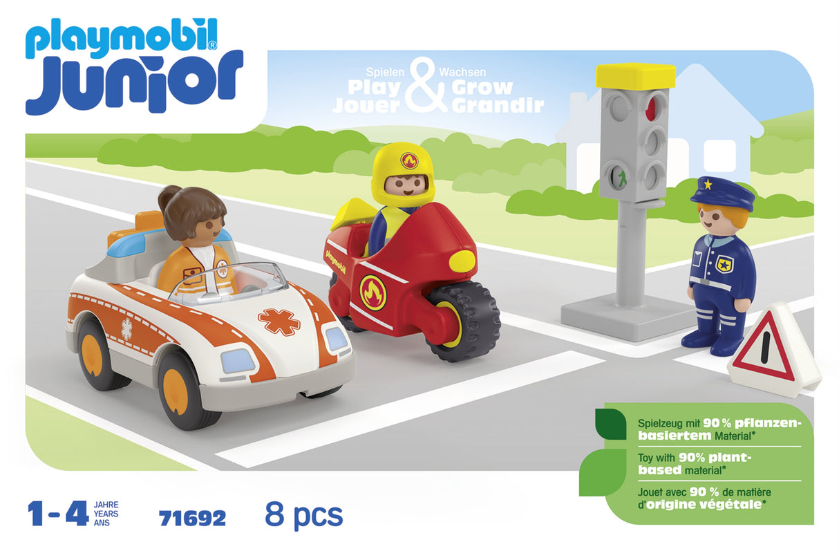 Playmobil Junior Heroes Del Dia A Dia