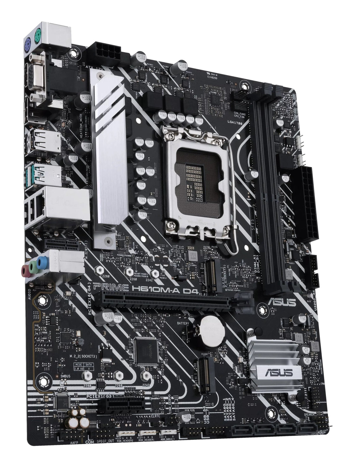 Placa Base Asus Prime H610m-A D4-Csm Socket 1700 Micro Atx