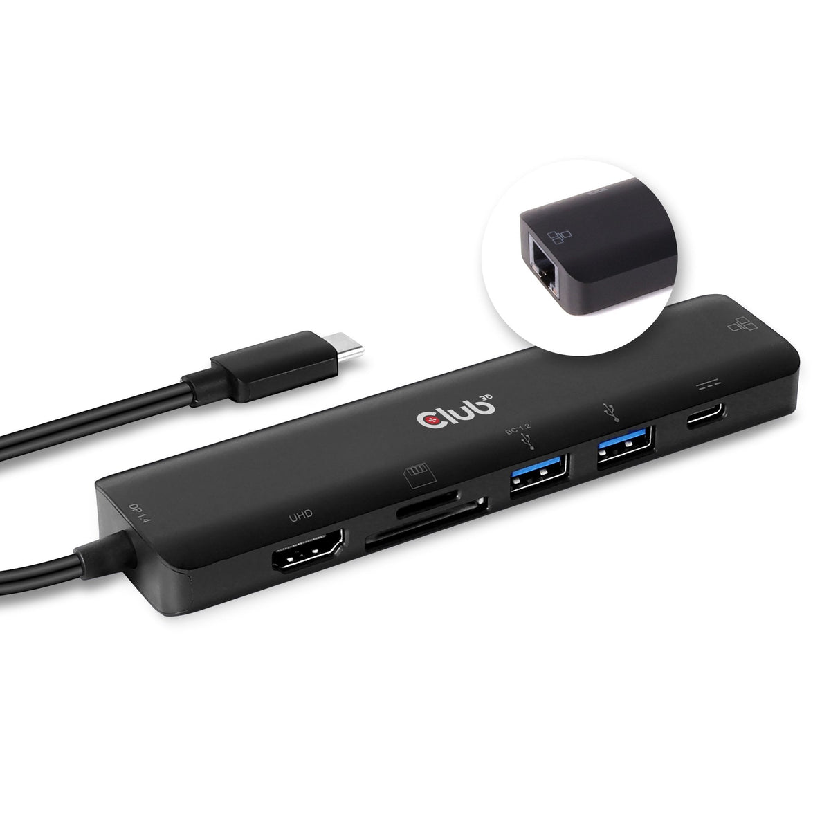 EAN 8719214471477 - CLUB3D CSV-1592 base para portátil y replicador de puertos Acoplamiento USB 3.2 Gen 1 (3.1 Gen 1) Type-C imagen 1