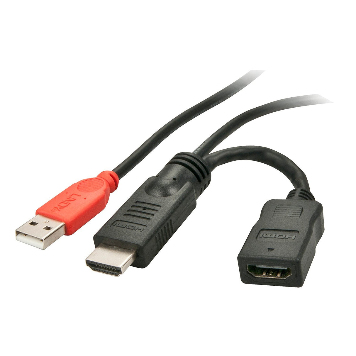 Adaptador Lindy Hdmi M/H Usb Tipo A 0,15 M