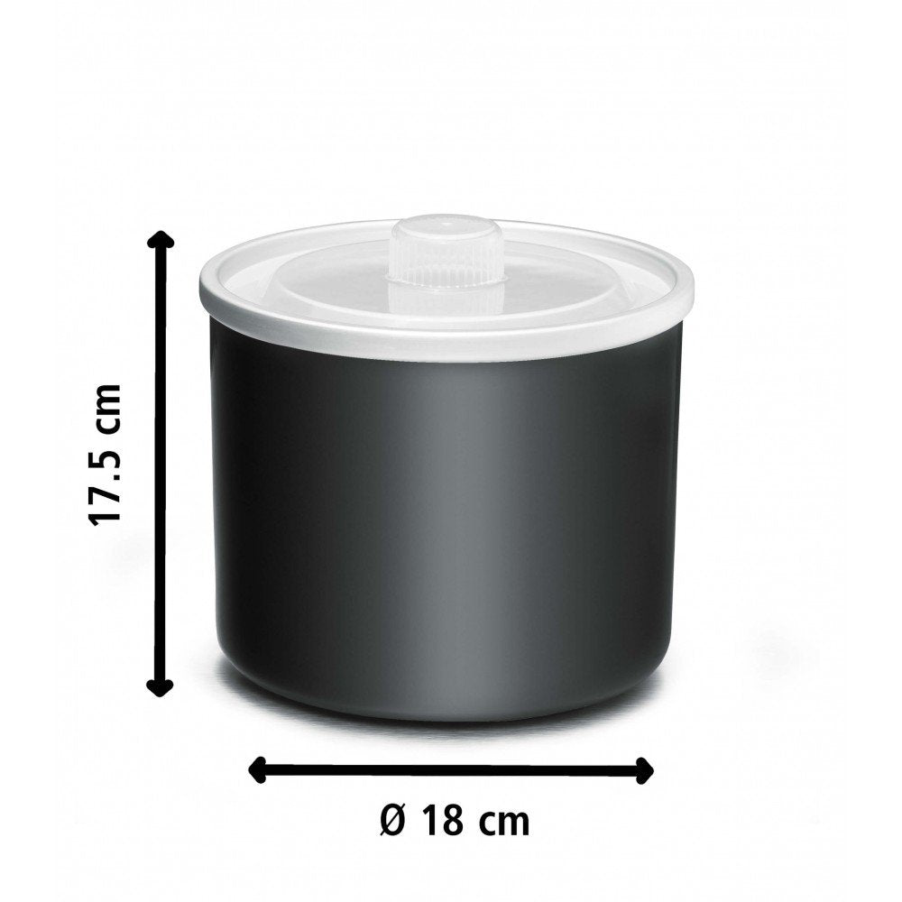 EAN 4001797866004 - Rommelsbacher IM 12 máquina para helados Heladera tradicional 1,5 L Negro, Acero inoxidable imagen 9