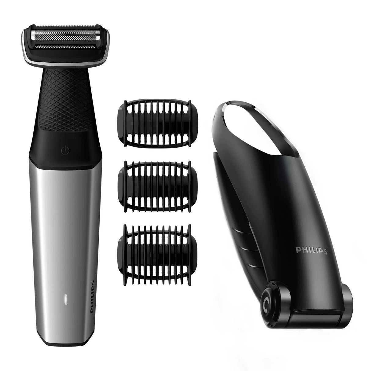 EAN 8710103843818 - Philips BODYGROOM Series 5000 BG5020/15 afeitadora corporal Negro, Gris imagen 1