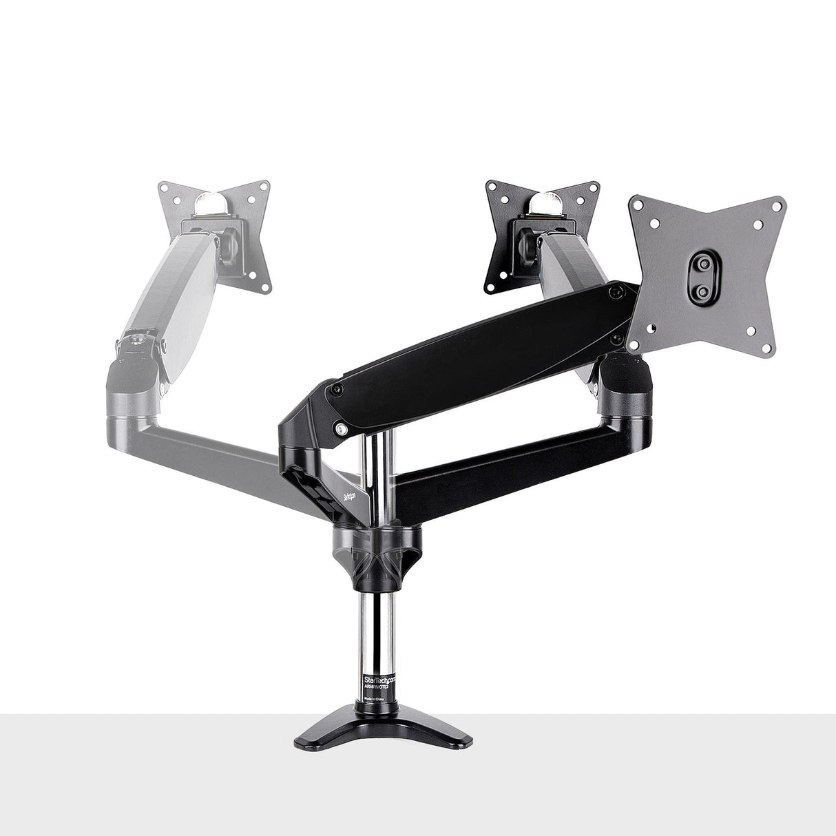 EAN 0065030891691 - StarTech.com ARMPIVOTE2 soporte para monitor 124,5 cm (49") Negro imagen 7