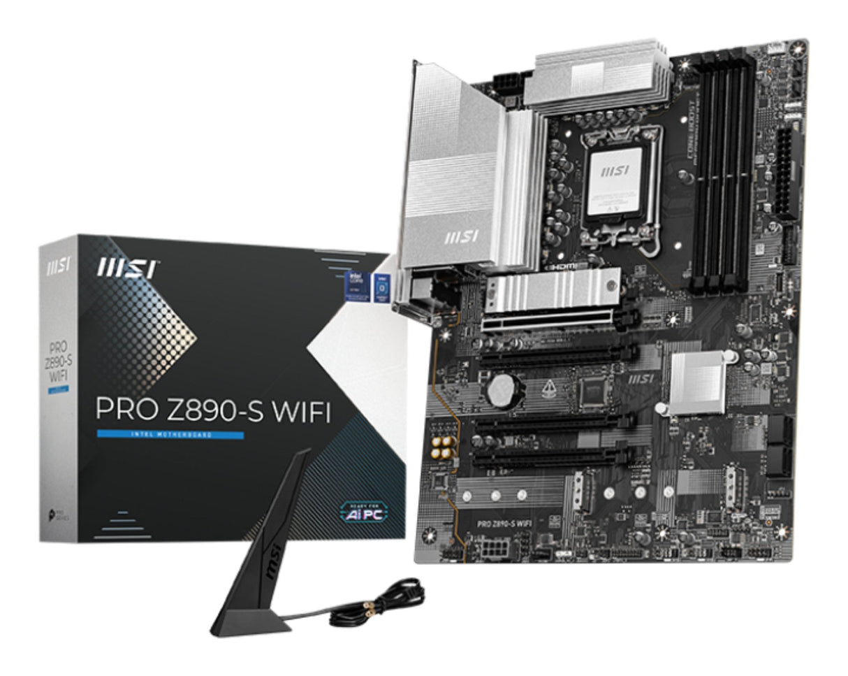 EAN 4711377269995 - MSI PRO Z890-S WIFI placa base Intel Z890 LGA 1851 (Socket V1) ATX imagen 1