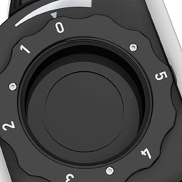 Gefu 55700 Rebanadora Manual Negro, Acero Inoxidable Plástico, Acero Inoxidable