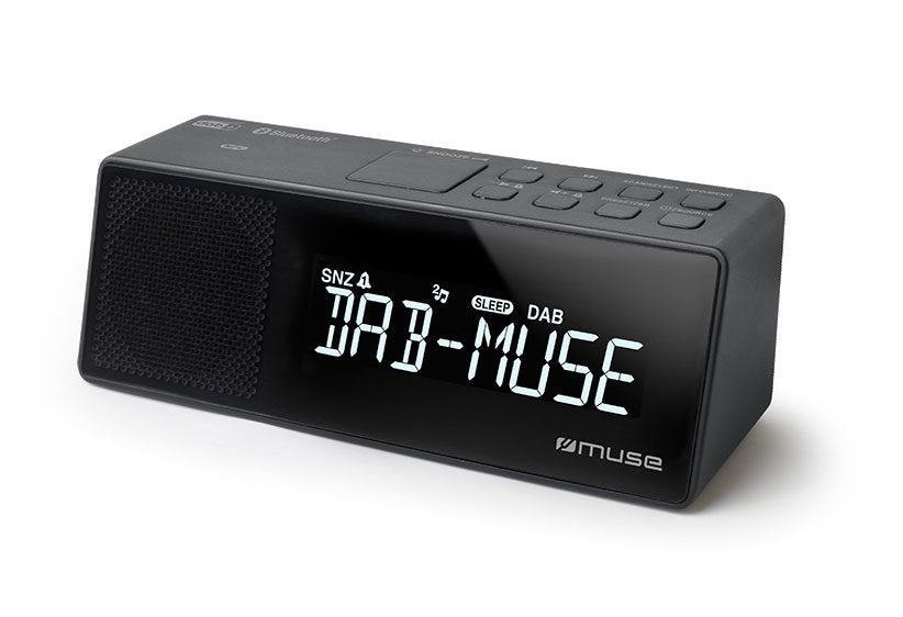 EAN 3700460207076 - Muse M-172 DBT despertador Reloj despertador digital Negro imagen 1