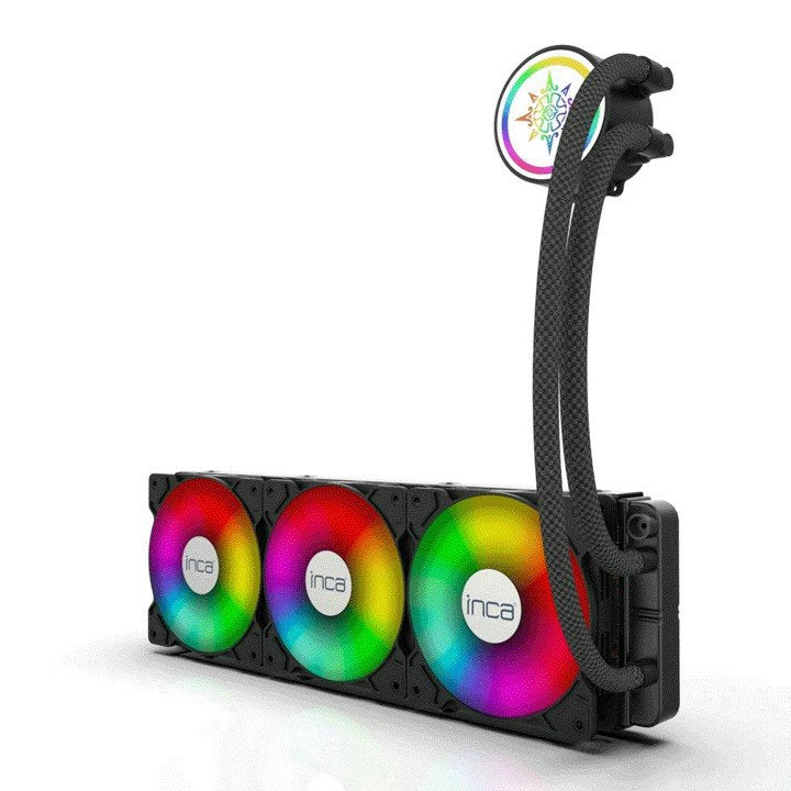 Inca Iss-03xn R Kit De Refrigeración Líquida 12 Cm Negro