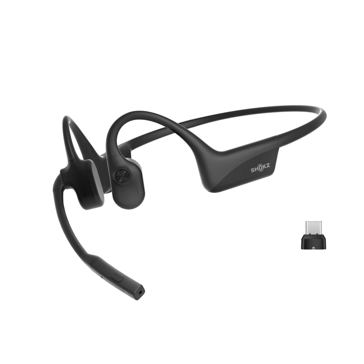 Shokz Opencomm2 Azultooth Knochenschall Headset Usb C Dongle