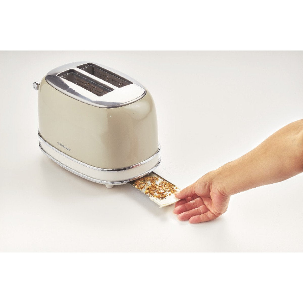 EAN 8003705114906 - Ariete 0155 6 2 rebanada(s) 810 W Beige imagen 4
