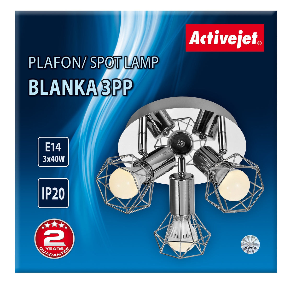Activejet Aje-Blanka 3pp Iluminación De Techo E14 120 W