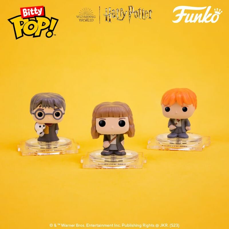 Blister 4 Figuras Bitty Pop Harry Potter Hermione