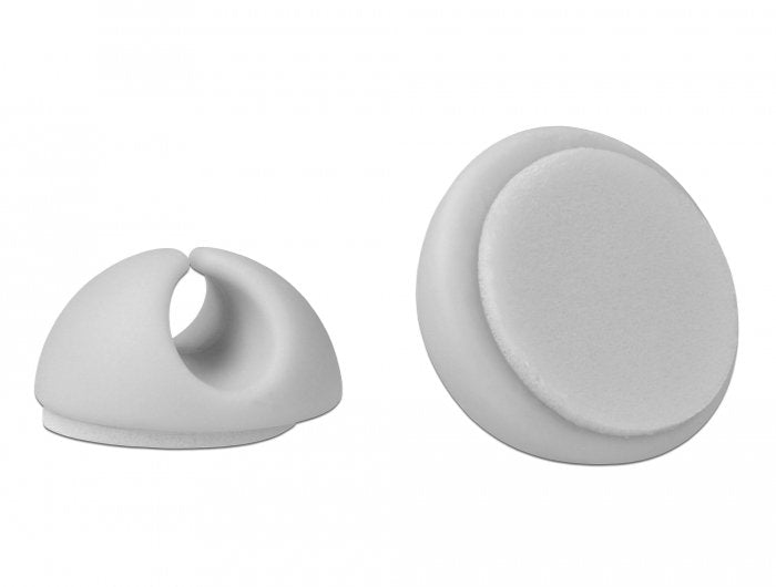 EAN 4043619182916 - DeLOCK 18291 organizador de cables Soporte para cables Gris, Blanco 6 pieza(s) imagen 3