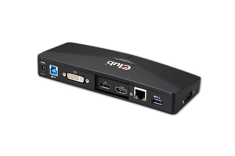 EAN 8717249401070 - CLUB3D SenseVision USB3.0 4K Docking Station Alámbrico USB 3.2 Gen 1 (3.1 Gen 1) Type-A Negro imagen 2