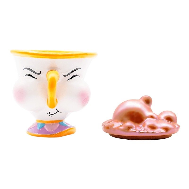 Taza Abystyle Disney La Bella Y La Bestia Chip Con Burbujas