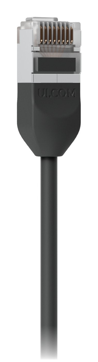 Ultra-Thin, Rugged, Shielded Outdoor Patch Cable For 10