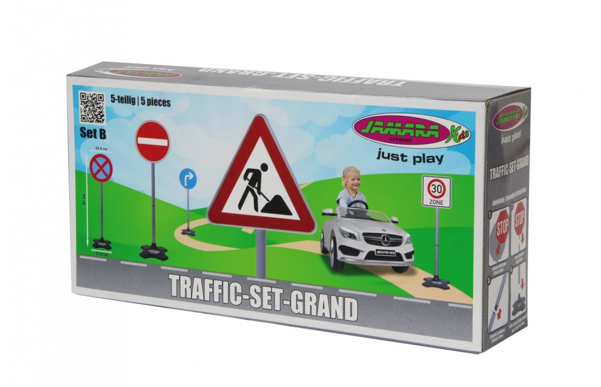 EAN 4042774441043 - Jamara 460293 accesorio para correpasillos o balancín infantil Juego de señales de tráfico de juguete imagen 1