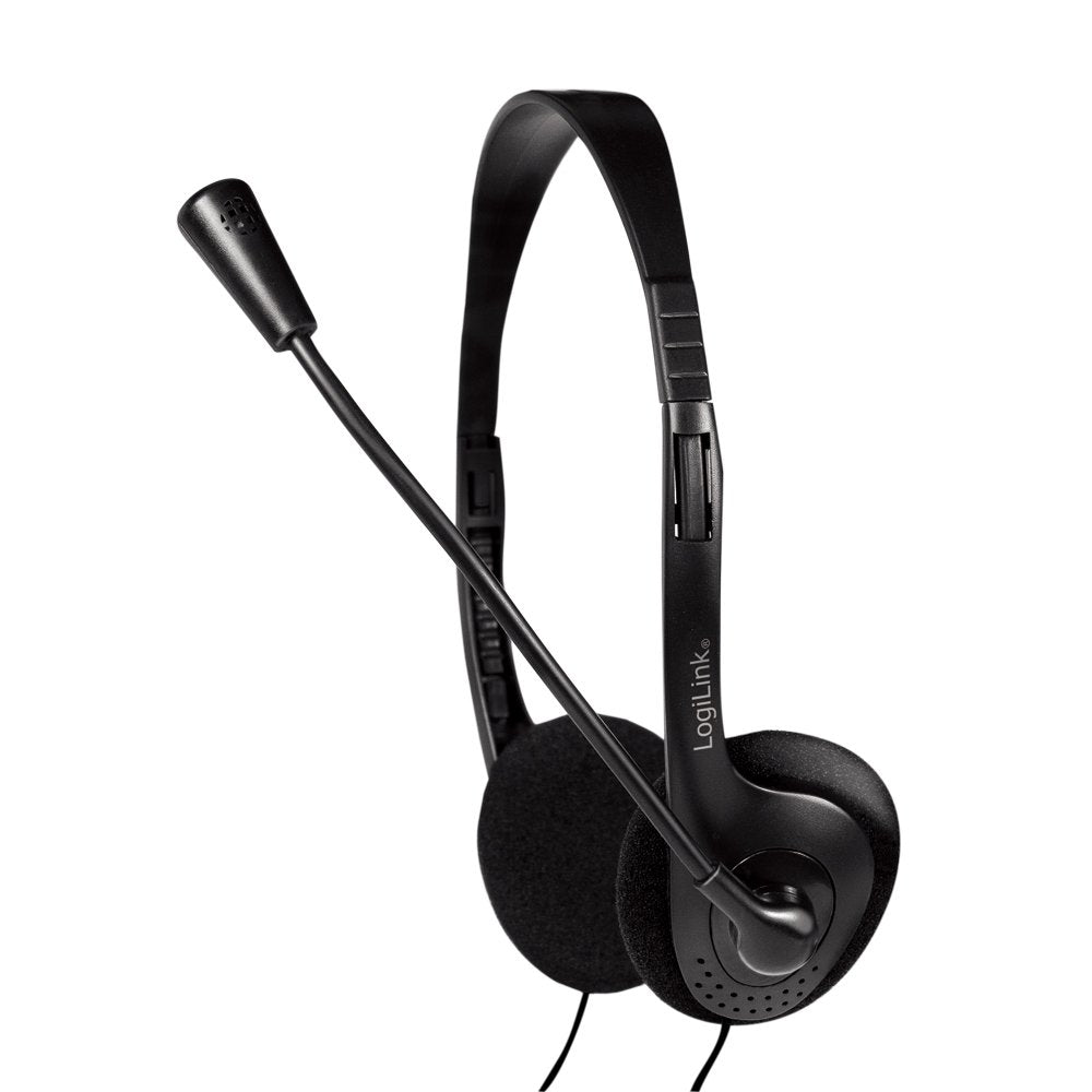 EAN 4052792061512 - LogiLink HS0052 auricular y casco Auriculares Alámbrico Diadema Oficina/Centro de llamadas Negro imagen 11