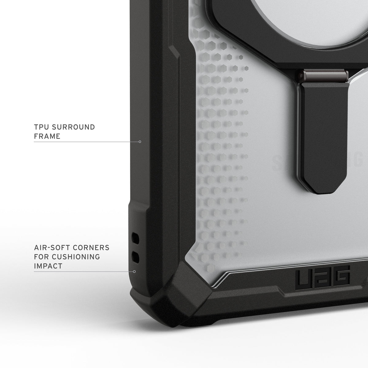 Uag Funda Plasma Xte Negro Transparente Samsung Galaxy S26 Ultra