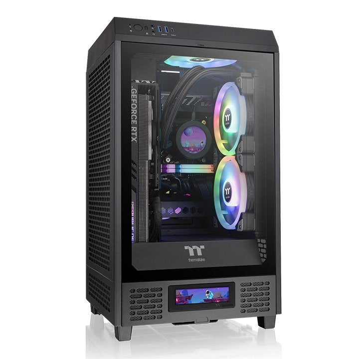 Caja Pc Thermaltake The Tower 200 Mini Tower Negro Retail