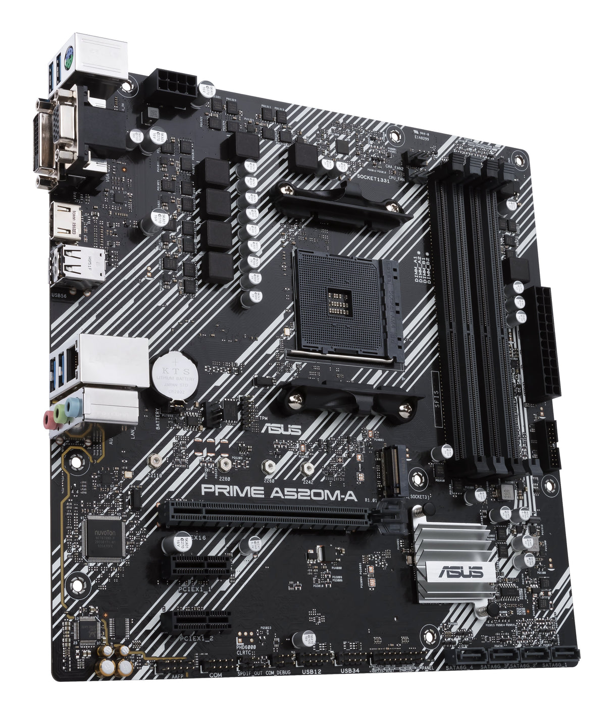 EAN 0195553135399 - ASUS PRIME A520M-A II/CSM AMD A520 Zócalo AM4 micro ATX imagen 5