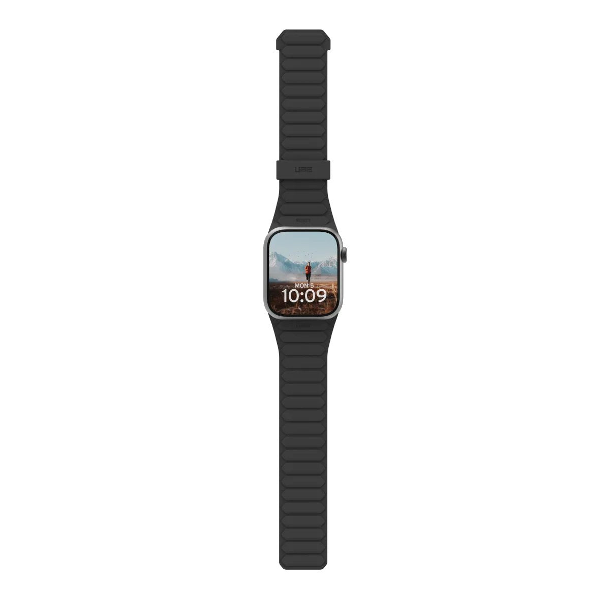 Uag Pathfinder Loop 150 200 Mm Negro Titanio Para Apple Watch Hermès Series 9 Se 3 Series 10 Series 11 Series 9 Ultra 2 Ultra 3